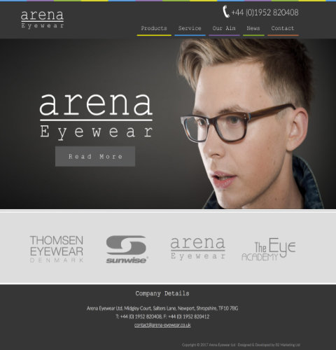 Arena website image