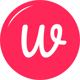 WonderDays Favicon Logo PNG Round Pink Circle with a white W in the middle